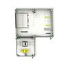 1/3F mérőszekrény 1xV63.80A szabadvezetékes 1-szintes 1-mérőhely 2M PVT 6075 VFm-SZ Csatári Plast - CSP21.E018