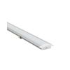Alumínium profil LED szalagokhoz, lapos, besüllyeszthető W=10mm, H=2m TRACON - LEDSZPR2