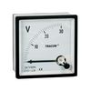 Analóg feszültségmérő DC 48x48mm 250V DCVM48-250