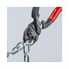 Csapszegvágó 64HRC max.5,6mm kompakt piros mechanikus egykezes 250mm-hossz CoBolt XL KNIPEX - 7101250