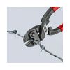 Csapszegvágó 64HRC max.5,6mm kompakt piros mechanikus egykezes 250mm-hossz CoBolt XL KNIPEX - 7101250
