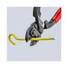 Csapszegvágó 64HRC max.5,6mm kompakt piros mechanikus egykezes 250mm-hossz CoBolt XL KNIPEX - 7101250