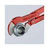 Csőfogó S-alakú pofa 680mm piros 120mm-befogás KNIPEX - 8330030