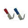 Csúszósaru 22,6mm dugó+hüvely részlegesen szigetelt 17.5A piros lapos 6,3x0,8 mm réz TRACON - PCSE