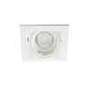 Dekorációs keret max. 35W MR16/PAR16 fényforráshoz IP20 fehér alumínium 94mm ALREN DTL-W KANLUX - 26753