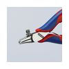 Vezetékcsupaszító fogó elektronikai csavarosan állítható piros-kék 0.10-0.80mm KNIPEX - 1192140