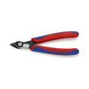 Elektronikai oldalcsípő fogó 62HRC max.d1,2/0,6mm nyitórugós piros-kék normál Super Knips KNIPEX - 7891125
