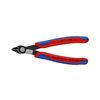 Elektronikai oldalcsípő fogó 62HRC max.d1,2/0,6mm nyitórugós piros-kék normál Super Knips KNIPEX - 7891125