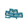 Emeletes sorkapocs TS35 22A 800V kék 2.5mm2/érvéghüvely rugószorításos S2T 2.5 BL Weidmüller - 2902390000