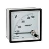 Feszültségmérő analóg táblaműszer lengőtekercses 0-120Vméréstartomány AC 1.5-osztály TRACON - ACVM96-120