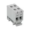 Fővezetéki leágazókapocs 85A/400VAC 2x1,5-16mm2 Al/Cu szürke  TRACON - FLEAL-16/2