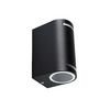 Homlokzatvilágító lámpatest kétirányú falonkívüli 2x 20W 220-240V GU10 NOVIA EL 220 U/D KANLUX - 25663