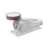 Ipari dugalj ráépíthető 3P+N+E 400V(50+60Hz) piros egyenes 63A IP67 műanyag IEC309HP GEWISS - GW63527