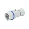 Ipari dugvilla lengő 3P+N+E 32A 200-250V(50+60Hz) kék IP44 műanyag csavaros IEC309HP GEWISS - GW60017H