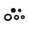 Kábelbevezető 18.9mm-kábelátmérőhöz 1.4-1.6mm nyitott gumi fekete 1x 25 TRACON - BV2518