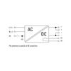 Kapcsolóüzemű DC tápegység 2M 100-240VAC-be 5A/ 24V-DC-ki 120W PRO ECO 120W 24V 5A II Weidmüller - 3025570000