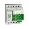 KNX redőny és kapcsolóaktor master (8RO) kalapsínre 4x 16A AC 4M-DIN SpaceLogic Schneider - MTN6705-0008S