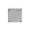 Kötődoboz falonkívüli műanyag 100mm x 100mm 80mm szürke teli fedél-fedél IP55 System Pro E ABB - M008510000