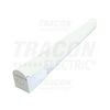 LED bútorvilágító lámpatest +dugalj +kapcsoló 25000h falonkívüli 1x 15W 230V 1080lm 4000K TRACON - TLFLEDS15NW