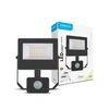 LED fényvető 10m PIR-érzékelős 20W 220-240V AC 2000lm 4000K fekete alumínium IP65 A3-series Modee - ML-FLS4000K20WSA3N