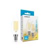 LED lámpa B35 2db gyertya filament 7W- 60W E14 806lm 827 220-240V AC 35000h 360° 2700K Modee - ML-CF2700K7WE14B2