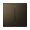 Merten D-Life billentyű mokka bronz üres-jel IP20 fém kapocs Schneider - MTN3400-6052
