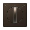 Merten D-Life fedlap mokka bronz nyíl-jel IP20 fém kapocs Schneider - MTN3875-6052