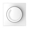 Merten D-Life fedlap ventilátorhoz lótuszfehér fehér fordulatszám-jel IP20 műanyag Schneider - MTN5251-6035