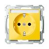 Merten-SM 162 dugalj földelt központi fedlap gyerekzárral antracit IP20 süllyesztett Schneider - MTN2302-0307