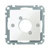 Merten-SM adapterkeret közpotni fedéllel XLR audió csatlakozóhoz műanyag fehér Schneider - MTN468019