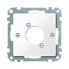 Merten-SM adapterkeret közpotni fedéllel XLR audió csatlakozóhoz műanyag fehér Schneider - MTN468025