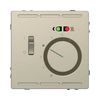 MERTEN Padlótermosztát, kapcsolóval, 250 V, 10A, System-D, szahara - MTN5764-6033