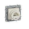 Niloé USB töltőaljzat A 2P+F 16A/230V dugaljjal 1 x 2400mA/ 5V süllyesztett bézs LEGRAND - 764696