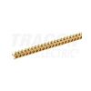 Réz (Cu) sorkapocssín N/PE 101x25mm2-csatl 63A 12mm x 8mm x 1000mm TRACON - TNFS25
