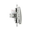 SednaÚj 105 2x1P csillárkapcsoló betét adapterrel süllyesztett rugós IP20 Schneider - SDD170105