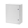 Szekrény fali szerelőlemez nélkül műanyag 799mm x 586mm x 300mm IP66 szürke sorolható 46QP GEWISS - GW46006F