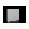 Szekrény fali teli ajtós acél szerelőlappal 500mm x 500mm x 300mm IP66 AX 1350.000 Rittal - 1350000