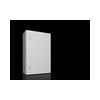 Szekrény fali teli ajtós acél szerelőlappal 600mm x 380mm x 210mm IP66 AX 1038.000 Rittal - 1038000