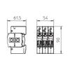 Túlfeszültség-levezető szolár C 3P T2 DC 40kA 3M V20-C 3PH-600 OBO-BETTERMANN - 5094605