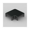 Vezetékcsatorna L-idom-fedél 40X20-hez fekete fedél 18.5mm x 41.1mm x 90° kezeletlen LHD KOPOS - 8633_FB