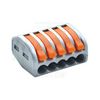 Vezetékösszekötő oldható 5-pólus 0,5-4mm2 32A 400V világosszürke működtetőkarral TRACON - OVO2,5-5