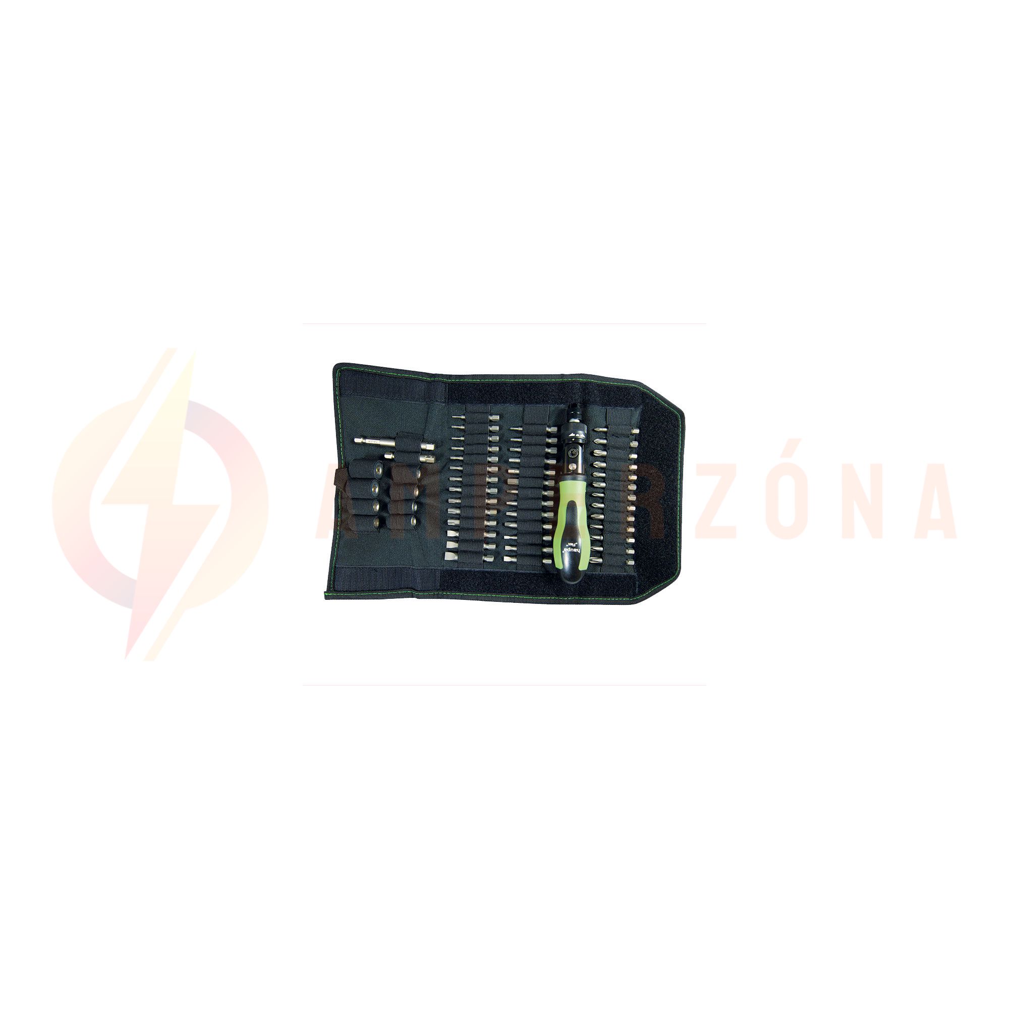 Csavarhúzó készlet racsnis cserélhető bites FlaxBag Haupa - 104020-1