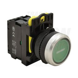 Nyomógomb komplett műa. d22 3A