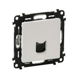 ValenaLife adatcsatlakozó dugalj UTP RJ45 8(8) Cat5e fehér csavaros LEGRAND - 753140